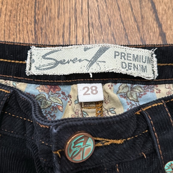 Seven7 Vintage corduroy pants, boot cut, low rise - Picture 2 of 8